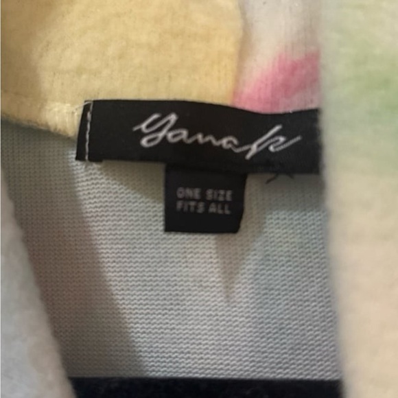 Yana K Portland Sweater Yellow, Pink, Blue Tie Dye - Picture 2 of 3